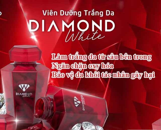 [HÀNG CHÍNH HÃNG] [ngọc trinh] Viên uống trắng da ngọc trinh diamond white