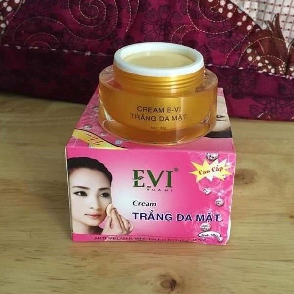 Kem trắng da mặt EVI 30g