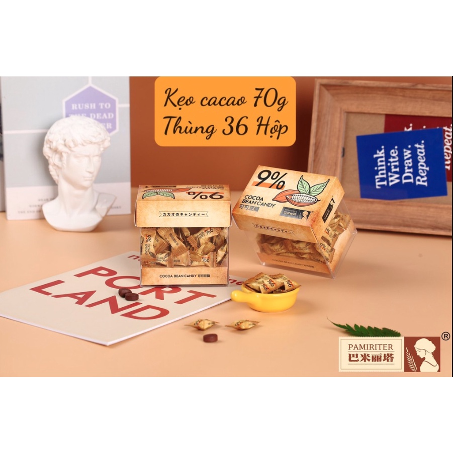 [HỘP 70G] Kẹo Cà Phê PAMIRITER Coffee Candy 70g - Đài Loan