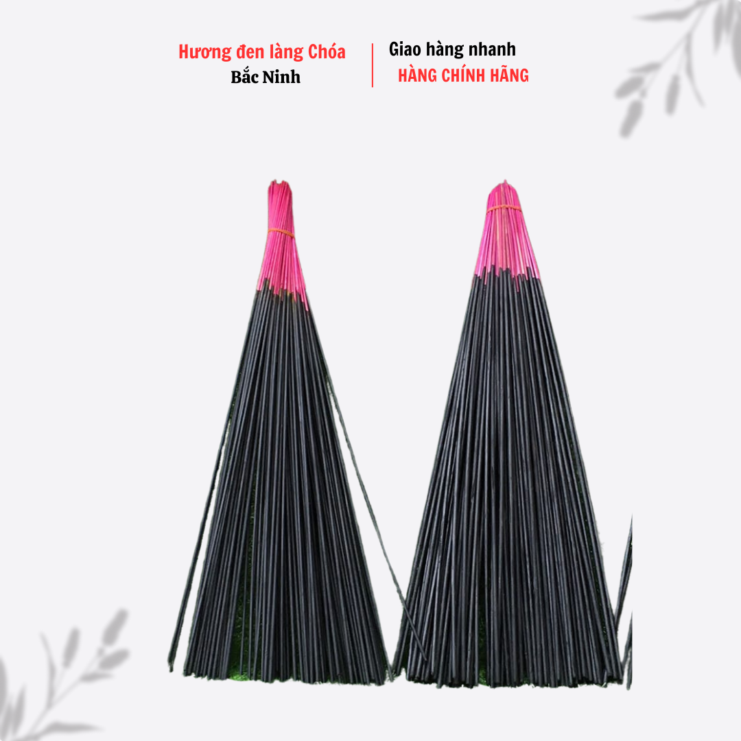 Hương đen làng Chóa (100 nén 100cm_se tay )