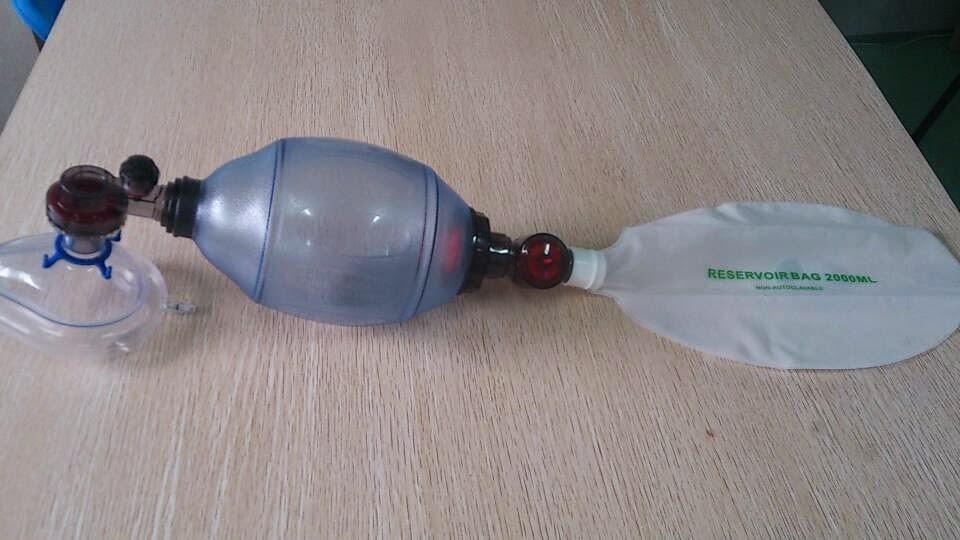 Ambu Mask bóng bóp trợ thở sơ cứu
