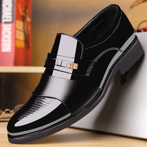 Vigor Vogue Shoes Store Giày da nam 2022 phong cách công sở thời trang đơn giảngiày tây nam đi đám cưới	 giầy da cao cấp nam giay tây nam cao cấp