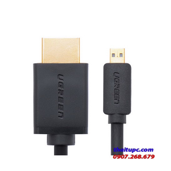 Cáp Chuyển Đổi MicroHDMI Sang HDMI 1.5m V1.4 Ugreen 30102