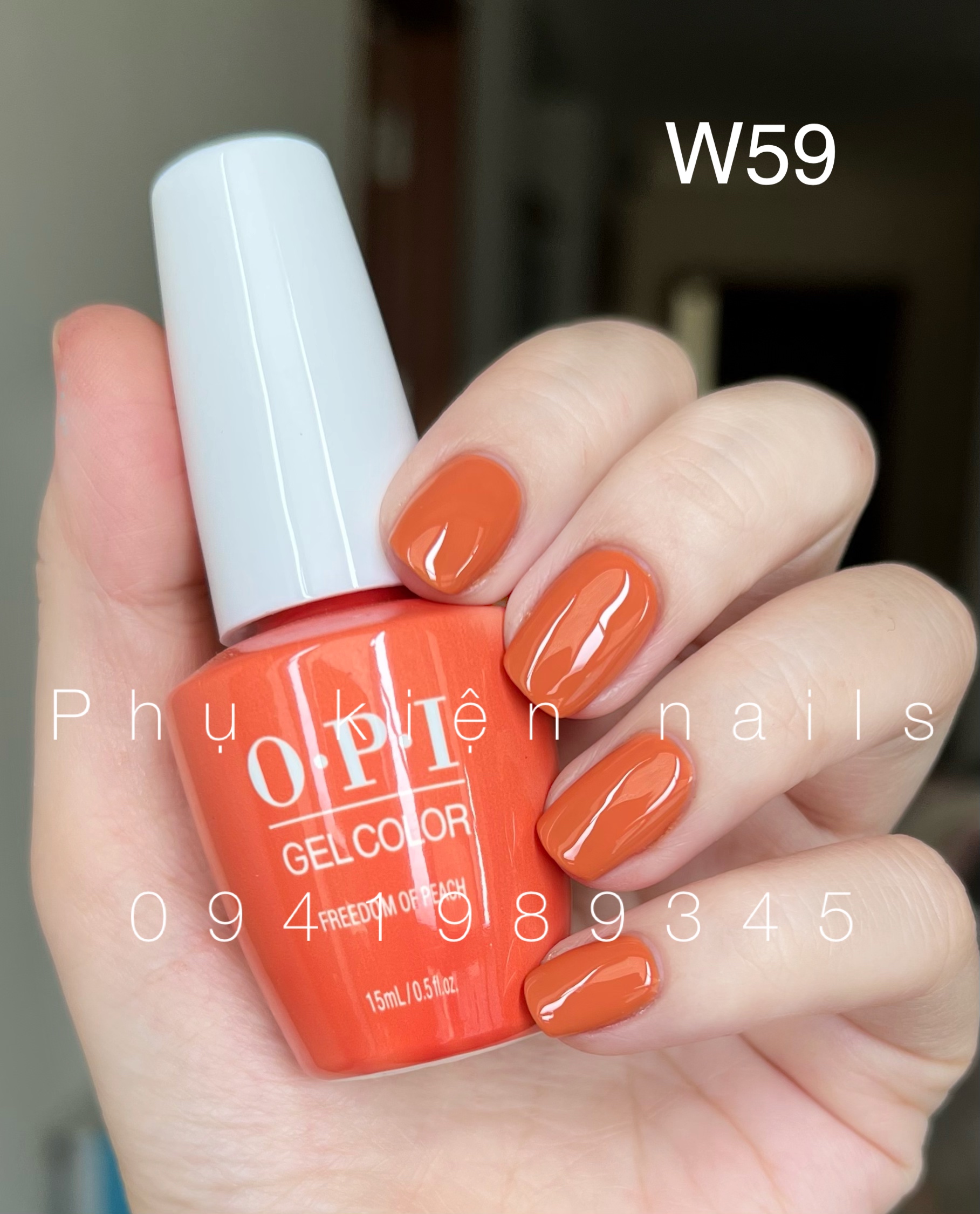 [HCM]Sale 50% Sơn Móng Tay -Sơn Gel Hơ Máy Opi (GCW59)