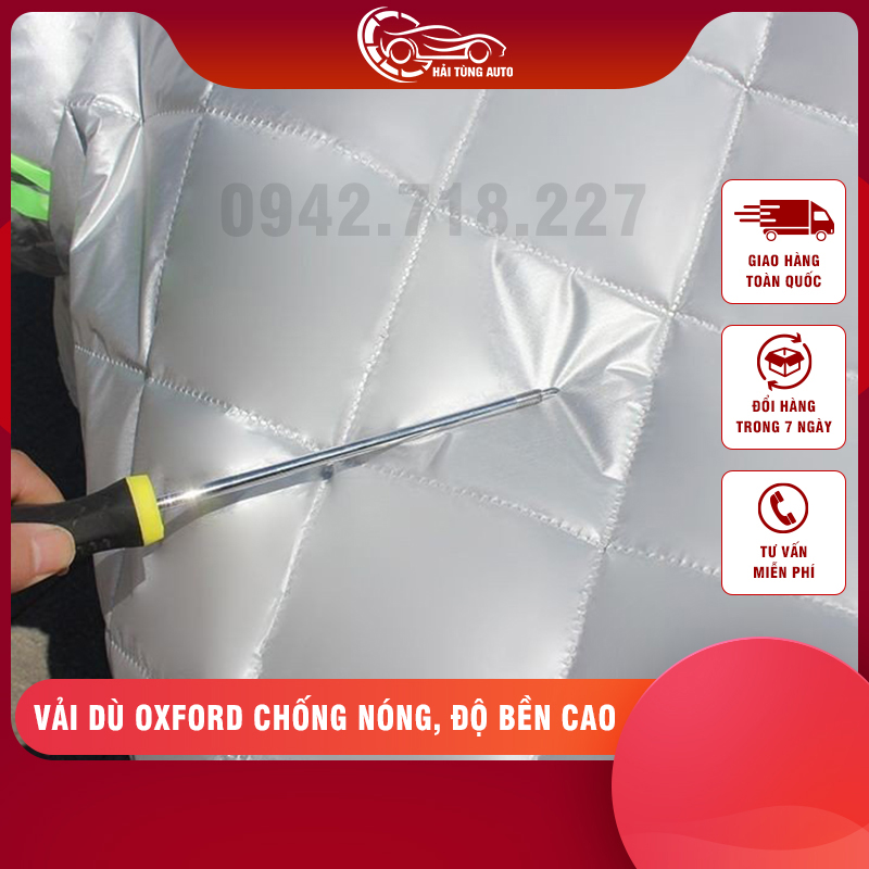 Bạt phủ ô tô 5 lớp cao cấp