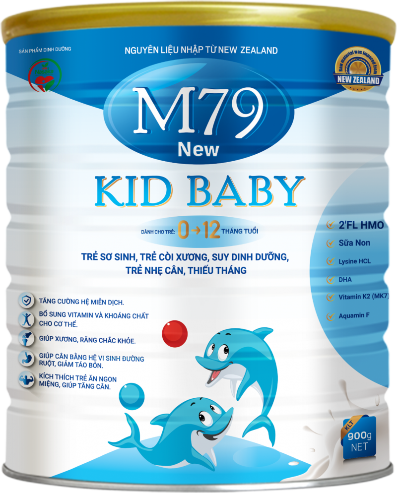 SỮA M79 NEW KID BABY 900g date 2024