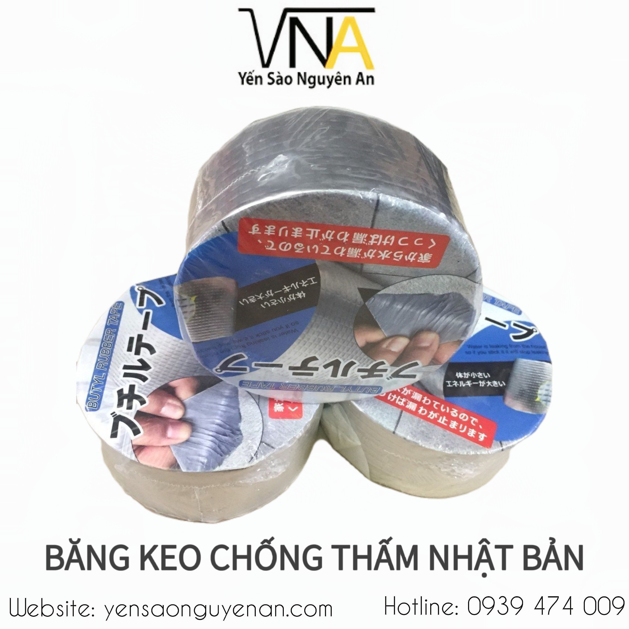 CUỘN BĂNG KEO CHỐNG THẤM NHẬT BẢN
