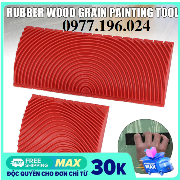 CỌ LĂN SƠN TẠO VÂN GỖ - DỤNG CỤ VẼ SƠN GIẢ GỖ
