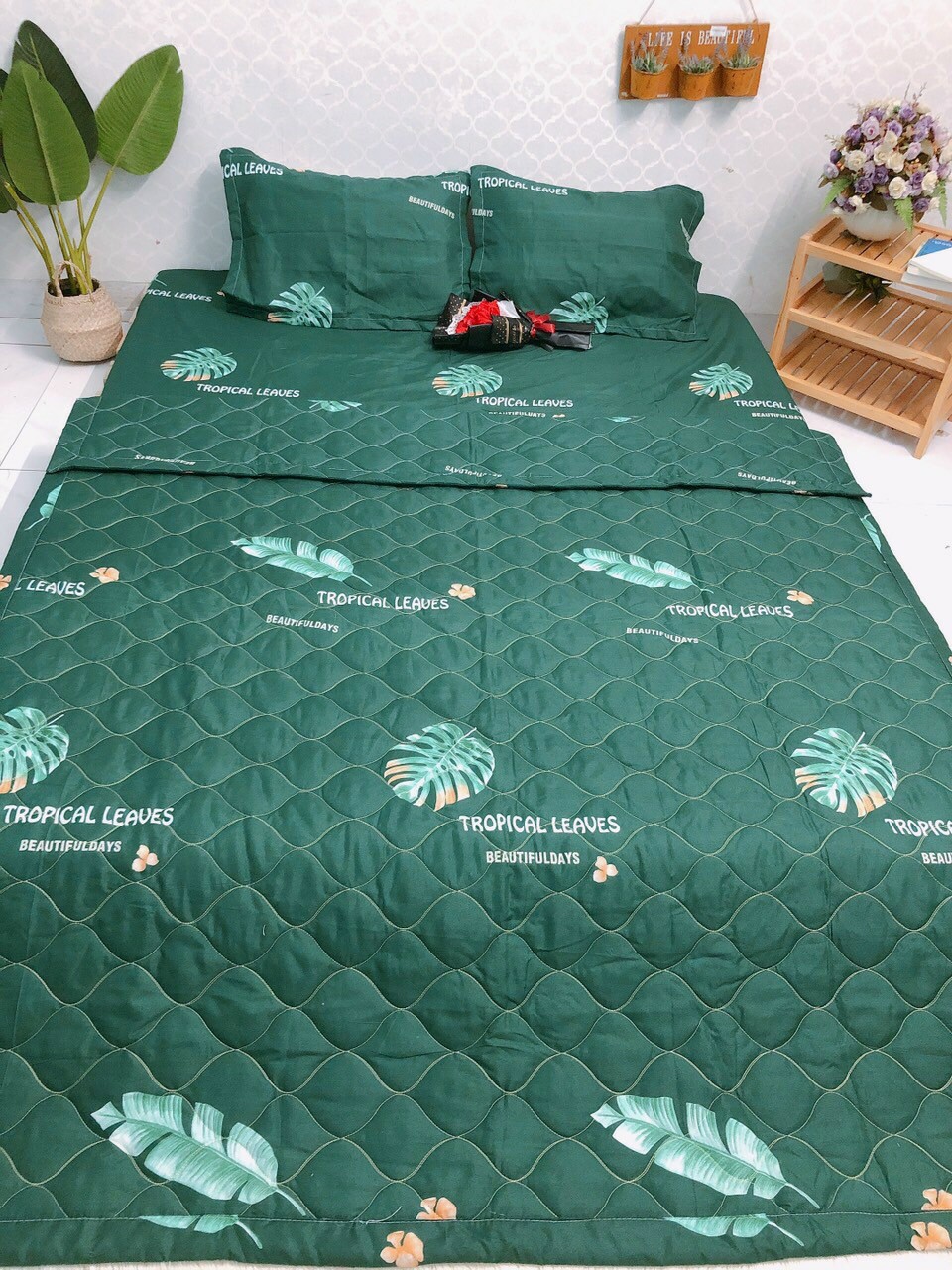 Bộ 5 món chăn hè thu, ga gối mẫu mới: thỏ tim xanh, nâu, tim đỏ new, cá voi xanh, công chúa ... - có bán lẻ Chỉ mua 01 chăn hè - Mền đắp điều hoà