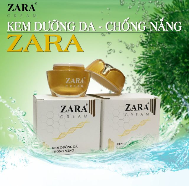 kem trắng da chống nắng zara 12g