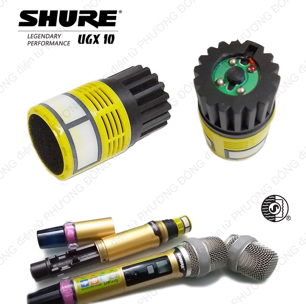 Củ Micro UGX-10II Dynamic độ nhạy cao khả năng bắt âm tốt, Tặng 1 chống lăn micro