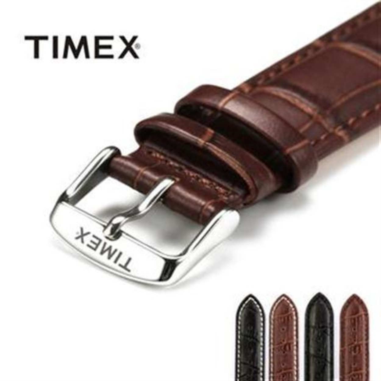 Dây da đồng hồ timex / timex cho dây da nam và nữ t49963 t49905 t2p564 22mm dây đeo đồng hồ bằng da thật dây đồng hồ da cao cấp