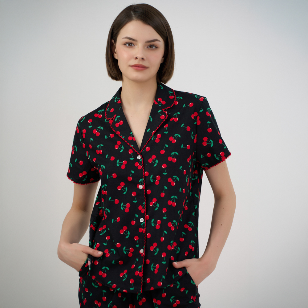 [Mua 3 giảm 20%, mua 2 giảm 15%] Bộ Đồ Kate Lửng Nữ Vincy BKL267S01