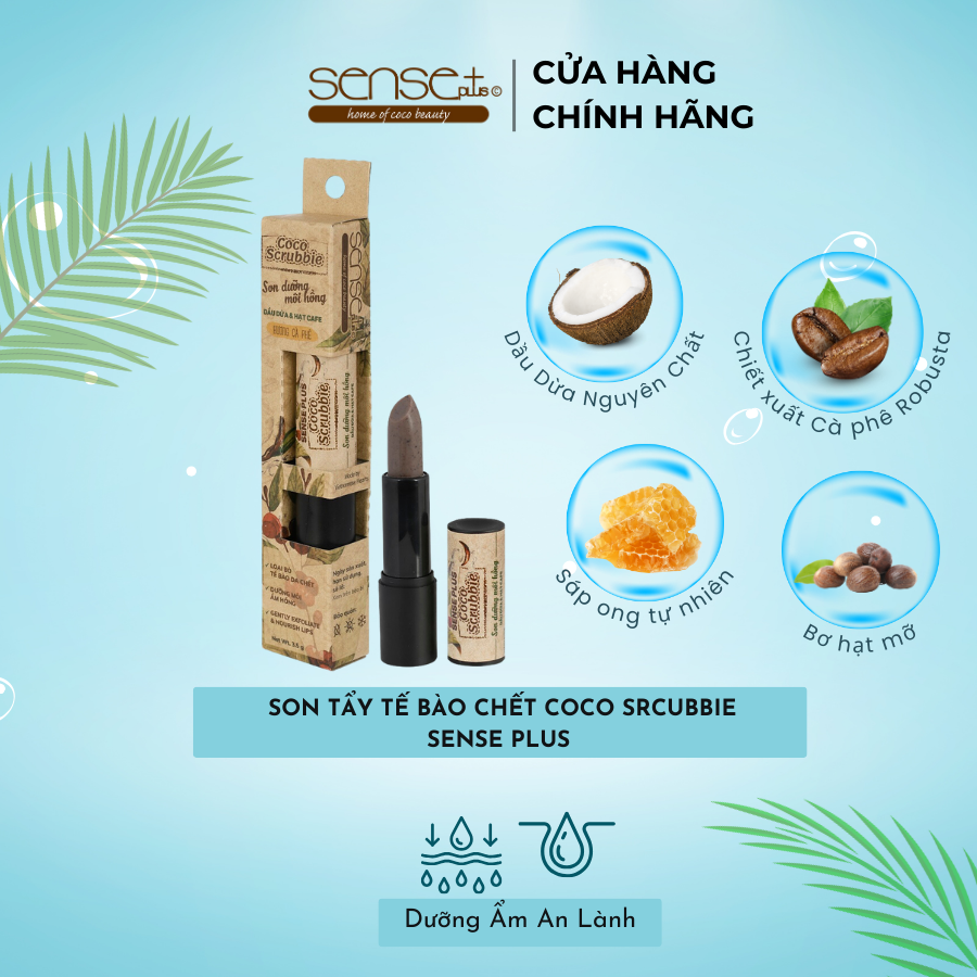 Son tẩy tế bào chết cho môi Coco Scrubbie