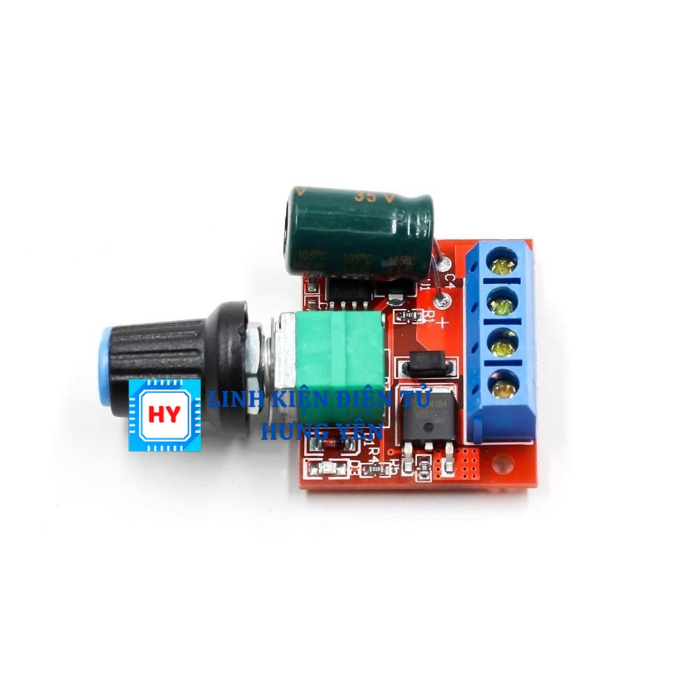 Mô Đun Điều Khiển Tốc Độ Động Cơ DC 5a 90w Pwm 5-28v