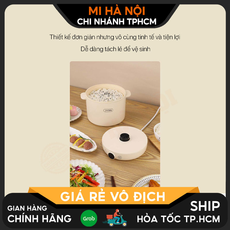 Nồi Cơm Điện Đa Năng Mini ZHENMI 1.5L