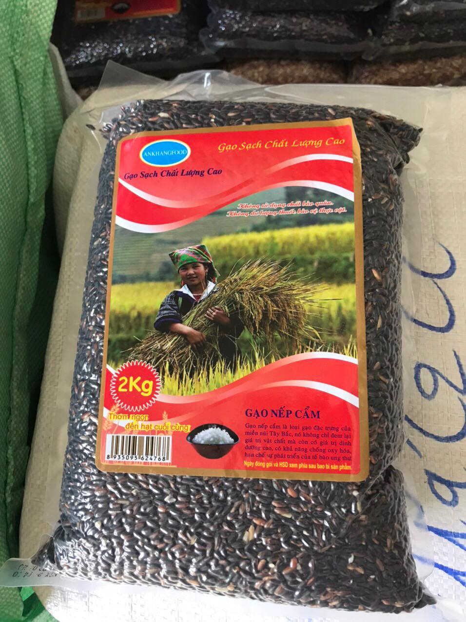 [HCM]Gạo nếp cẩm Điện Biên 2KG