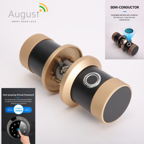 Khóa Cửa Vân Tay D2 Smart Door Lock
