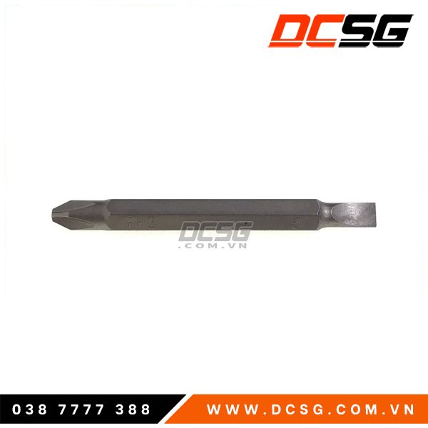 Mũi vít 2 đầu SL5-PH2 Makita D-65539 (1 mũi)