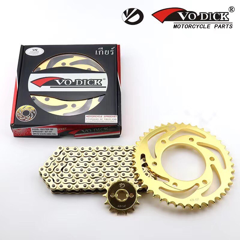 Bộ nhông sên exciter 150 thái