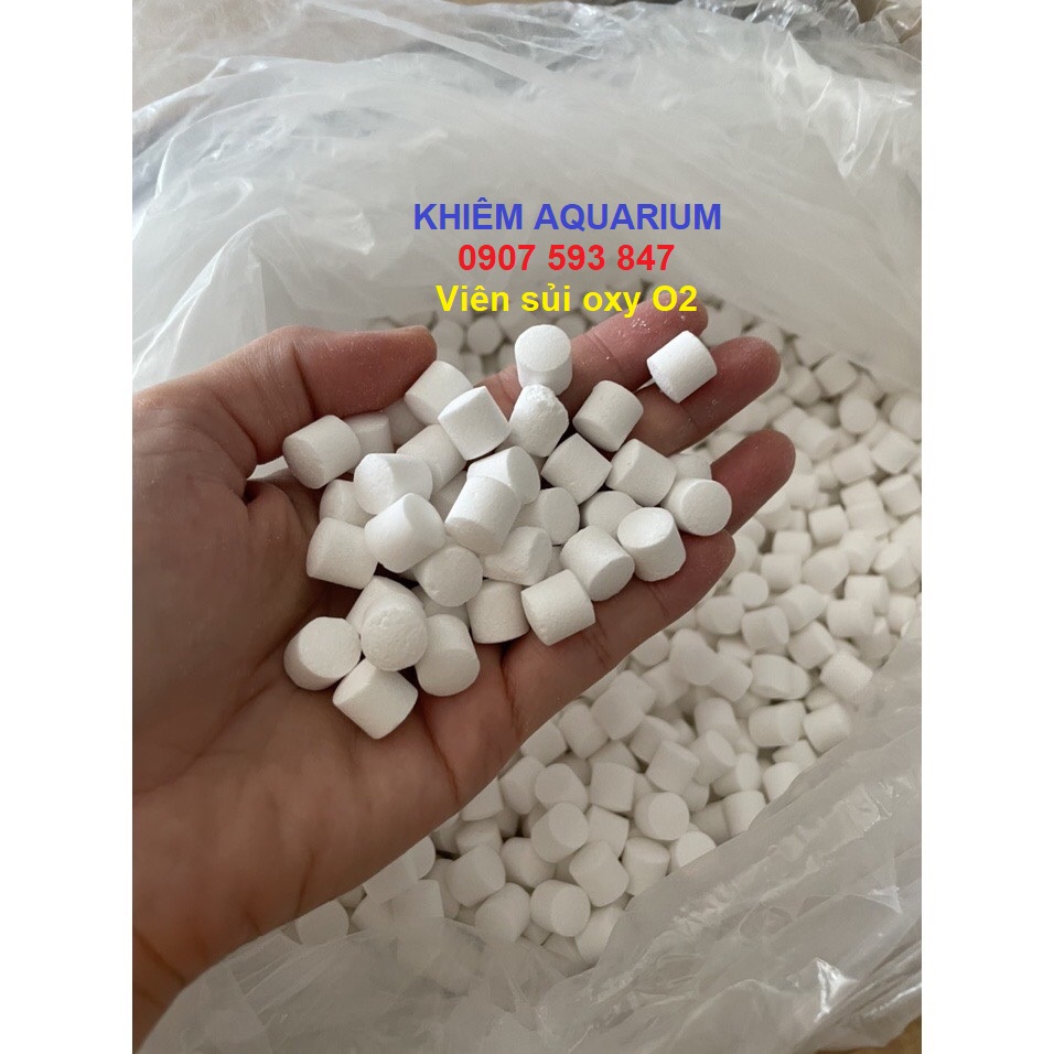 Oxy Viên Sủi Đậm Đặc - Cung Cấp Oxi cho Cá 🐟