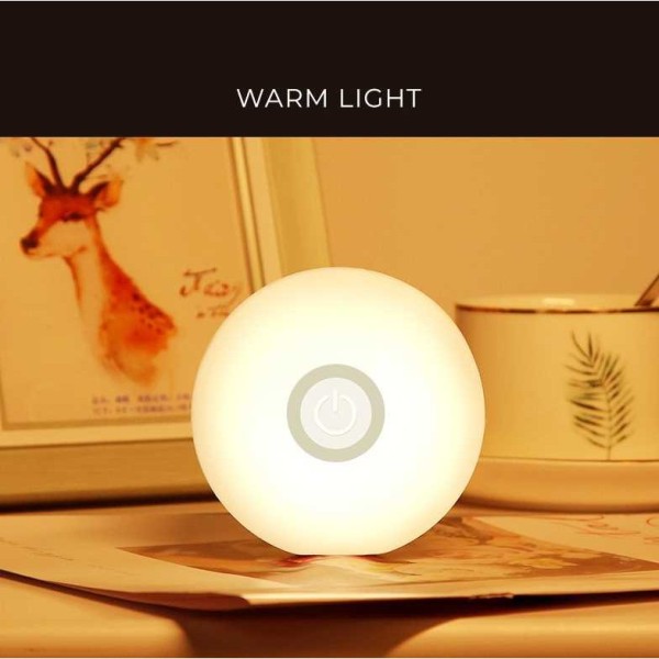 Bảng giá USB Rechargeable Night Lamp with Magnet LED Dimmable Sleeping Light for Room Kitchen living room Phong Vũ