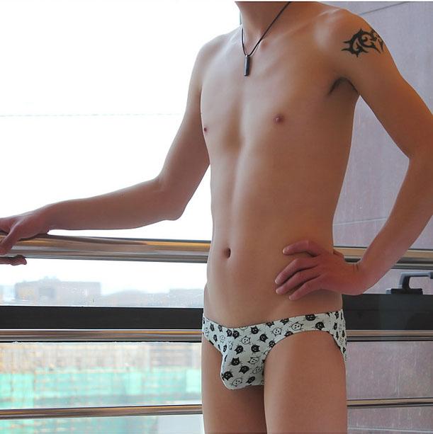 Quần lót bikini họa tiết thun coton 4 chiều