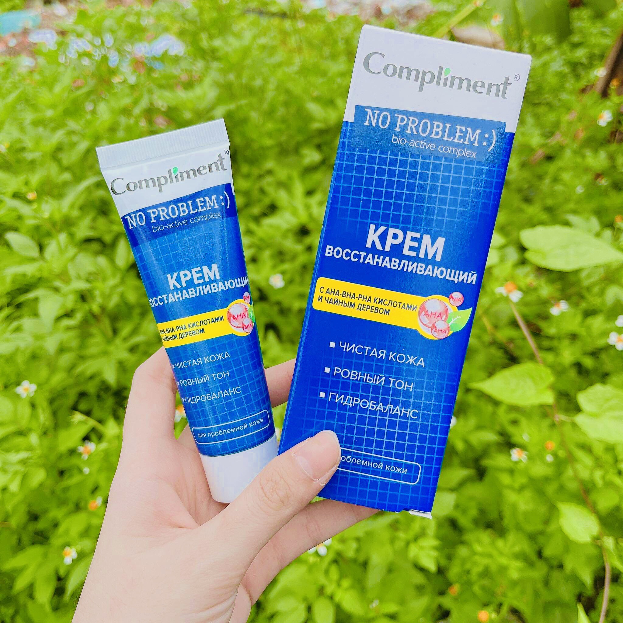 Kem Dưỡng Compliment No Problem AHA BHA PHA Phục Hồi Tái Tạo Da 50ml
