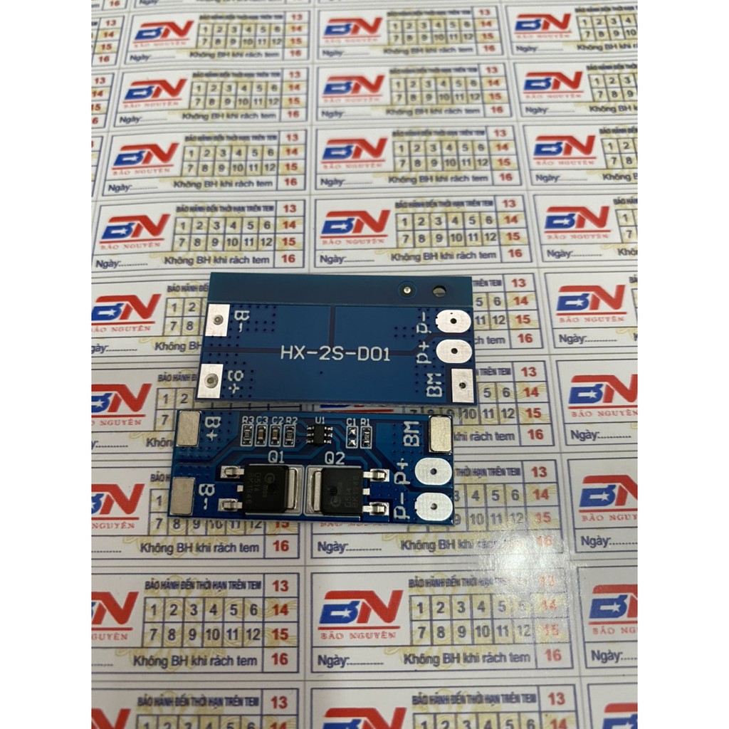 Mạch 2S 8A-15A Bảo Vệ Pin Lithium 18650
