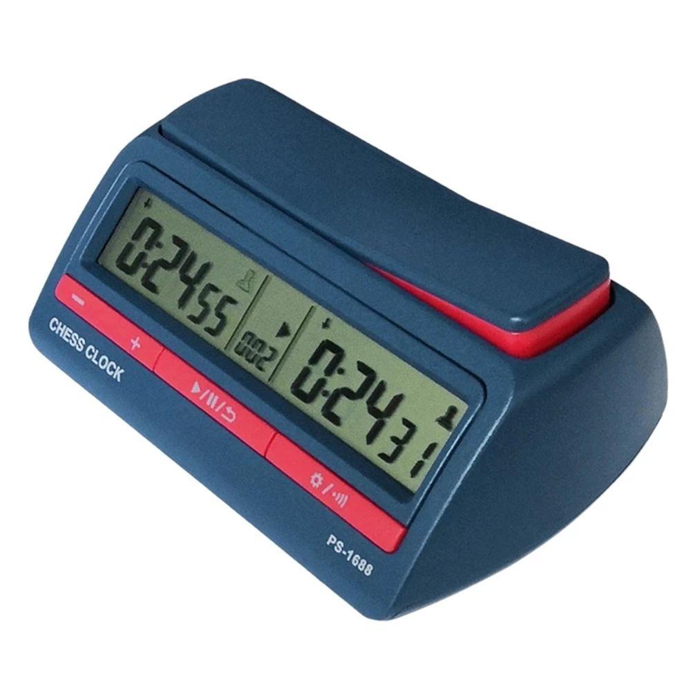 DARNELL Durable Game Clock Chess Competition Digital Timer Chess Clock International Checkers Advanced Count Up Down Board Game Playing Board Game Accessory Chess Games Tools Game Timer