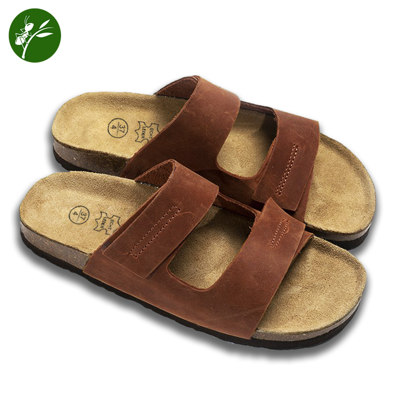 Dép đế trấu Nam Da Quai dập chỉ nổi (size 38-45)
