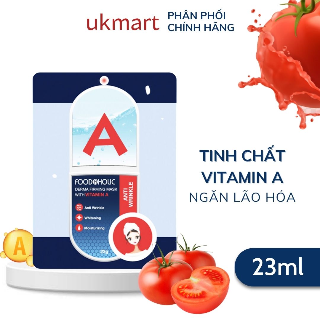 HỘP 10 Mặt Nạ Giấy Foodaholic Essential Mask Chăm Sóc Da Toàn Diện 23g