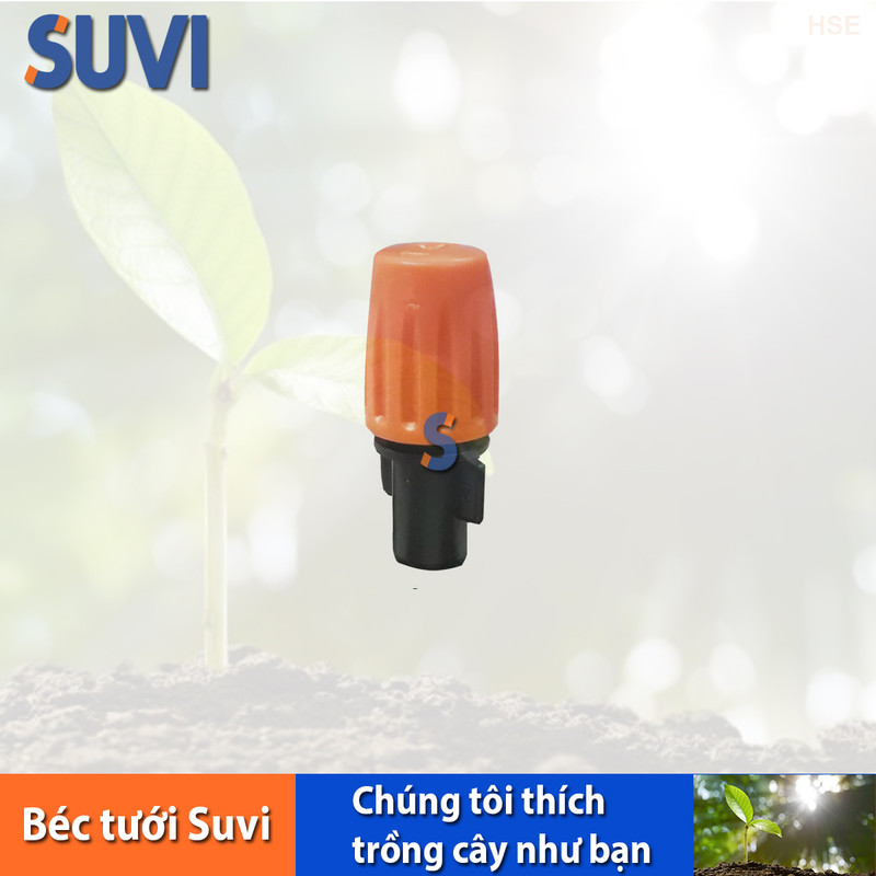 Cục béc phun sương nắp cam nối lỗ 6 ly bb sc