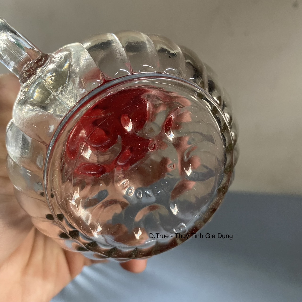 Bình Thủy Tinh Chiết Rót Nước Mắm/Nước Tương 200ML