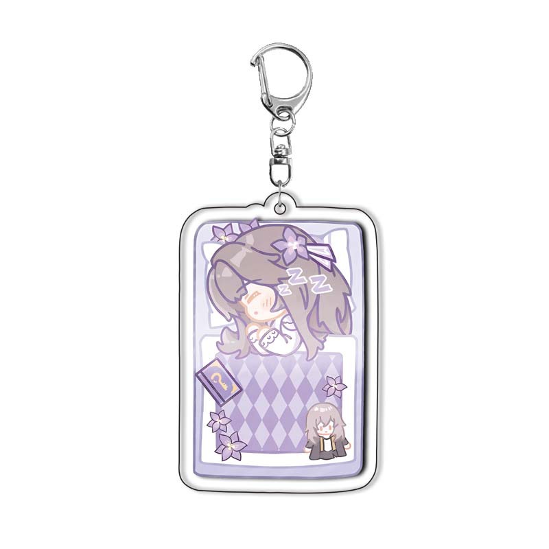 [11 mẫu] Móc khóa mica game Honkai Star Rail - Sleeping ver [T69 Shop]