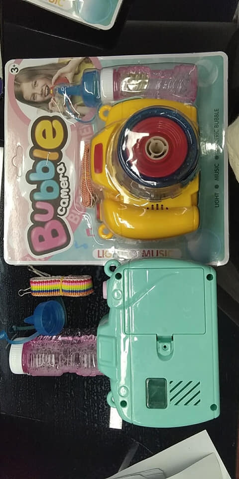 Máy ảnh thổi bong bóng đáng yêu cho bé