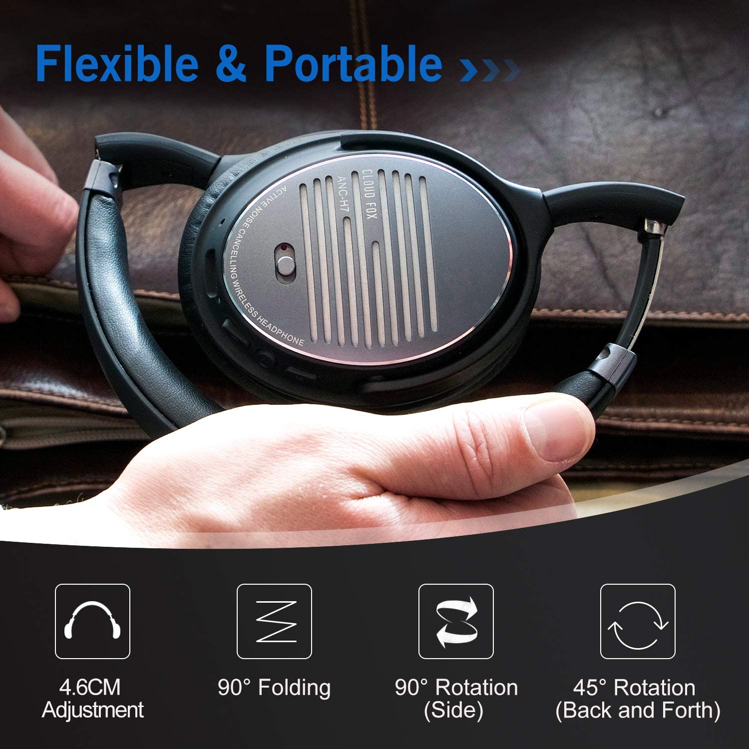 Tai nghe chống ồn Bluetooth Cloud Fox - Hàng Chính Hãng - Reddot  Mall