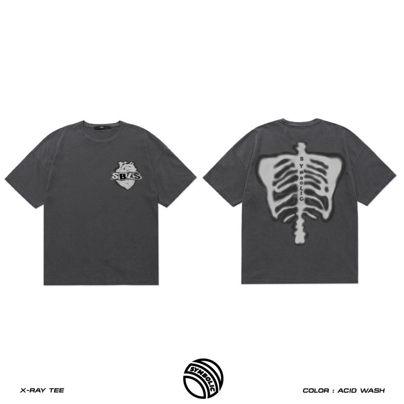 SBLS X-RAY WASH TEE