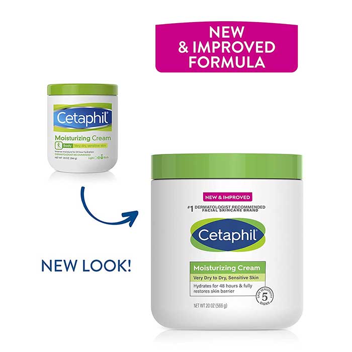 Kem dưỡng thể Cetaphil Moisturizing Cream 566g