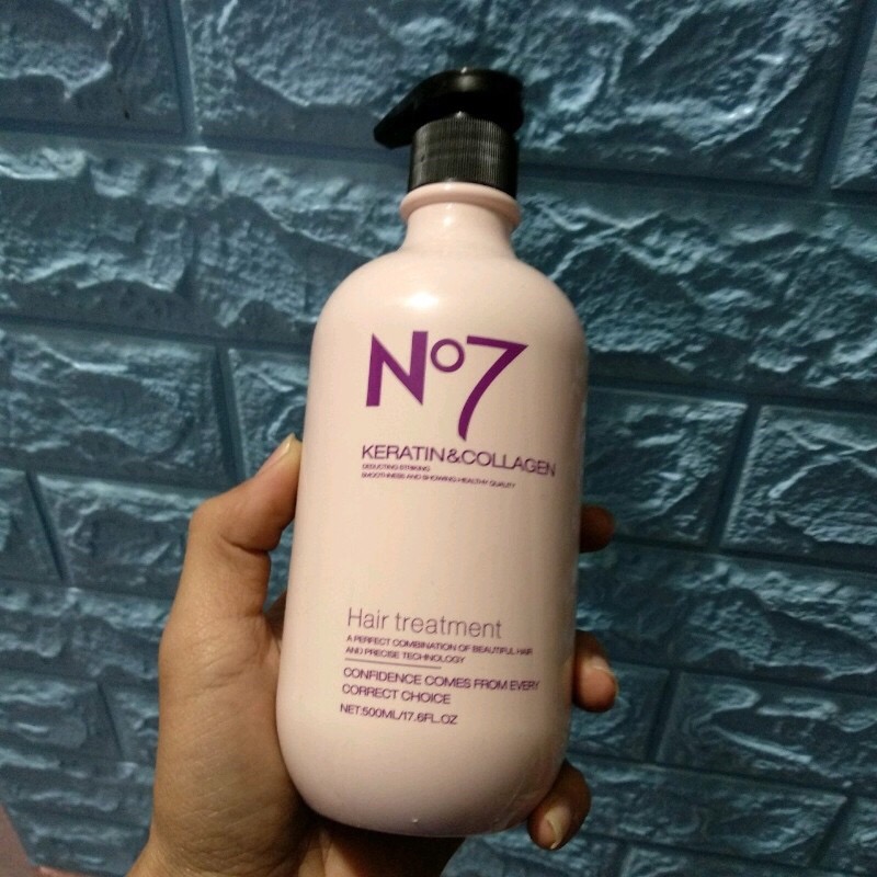 Kem ủ tóc phục hồi N7 Keratin Protein mềm mượt 500ml