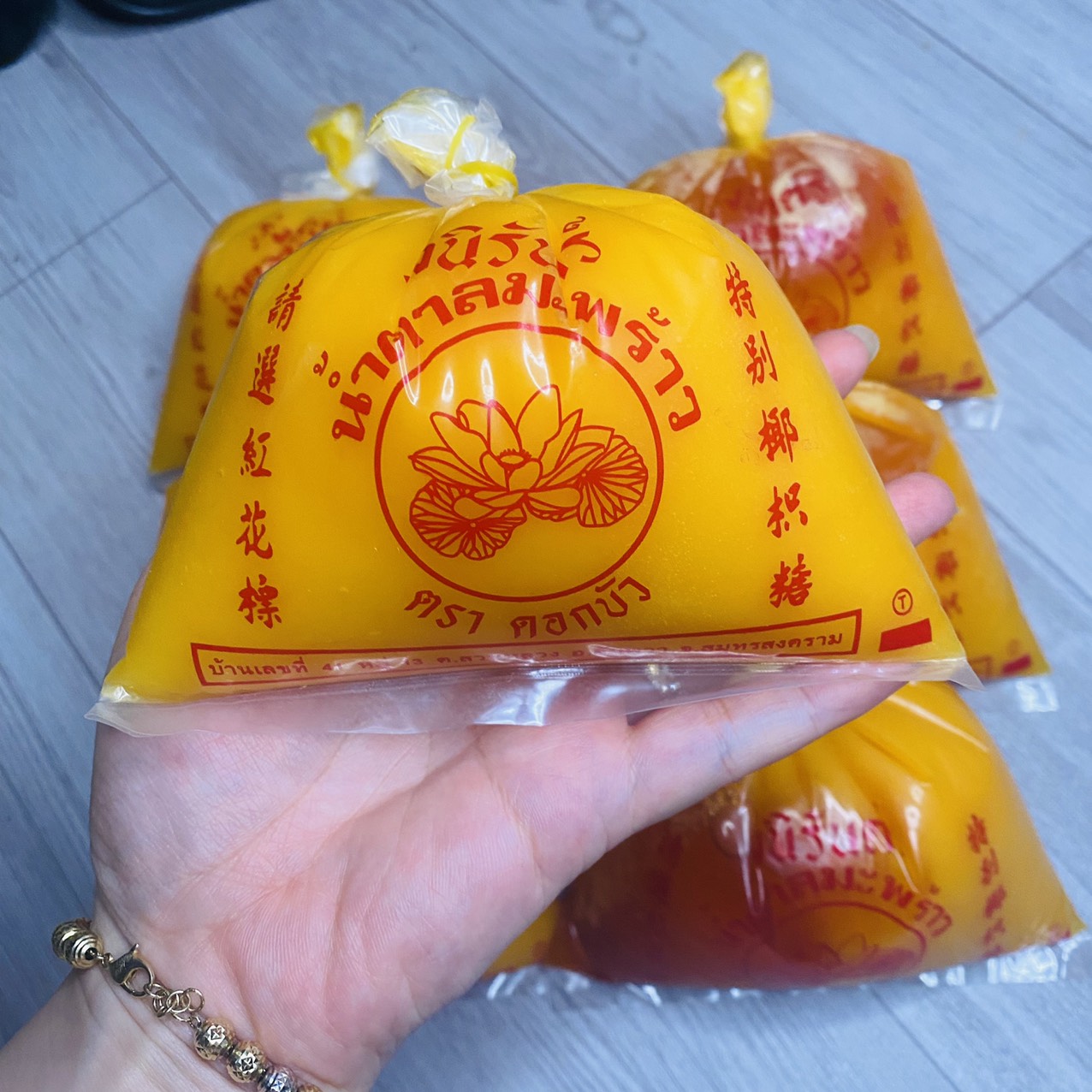 Đường thốt nốt Thái Lan dạng sệt gói 500g