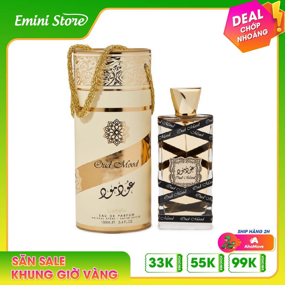 Nước hoa Dubai Oud Mood siêu sang siêu thơm 100ml
