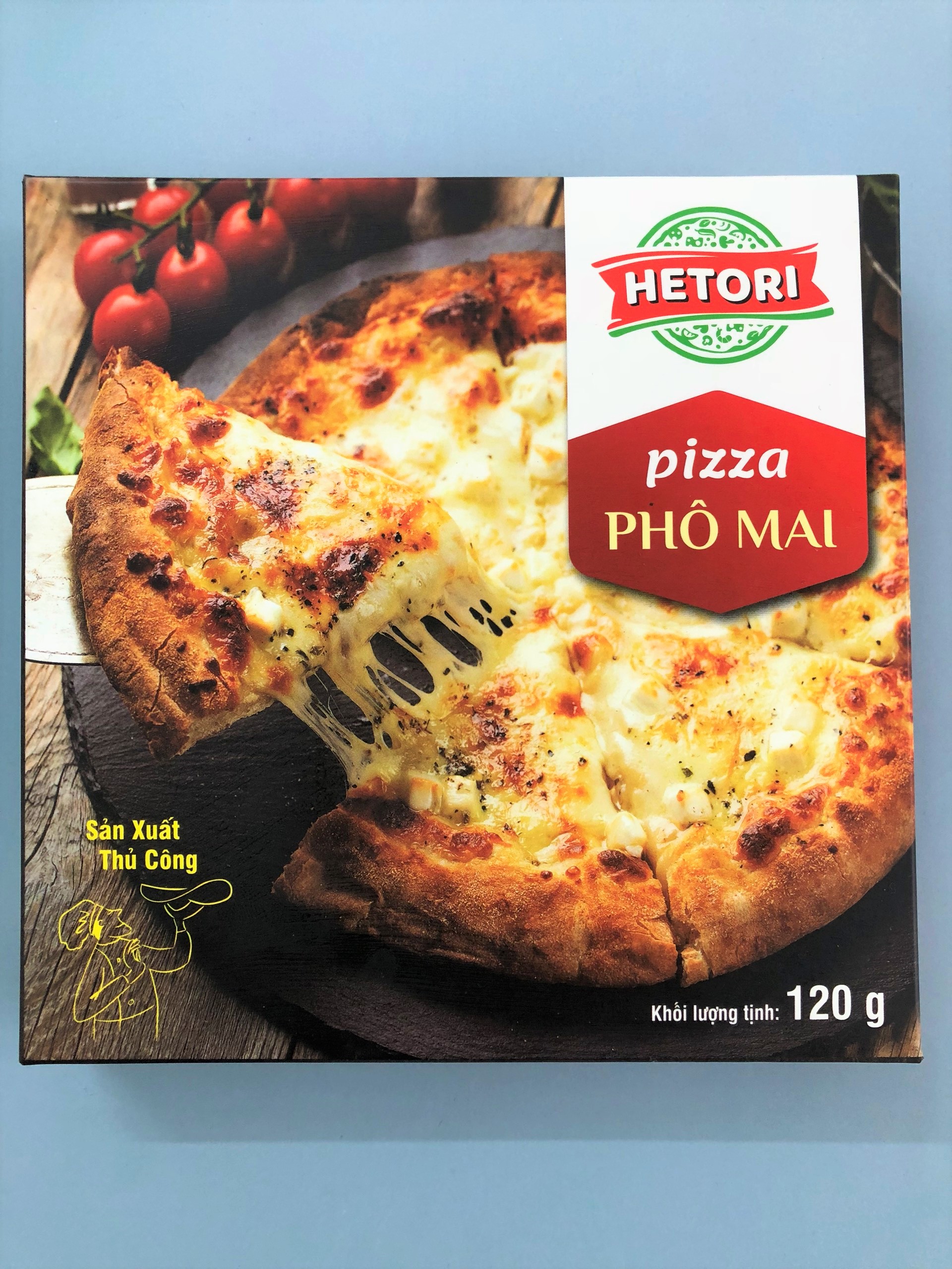Pizza phô mai hetori - hộp 120gr