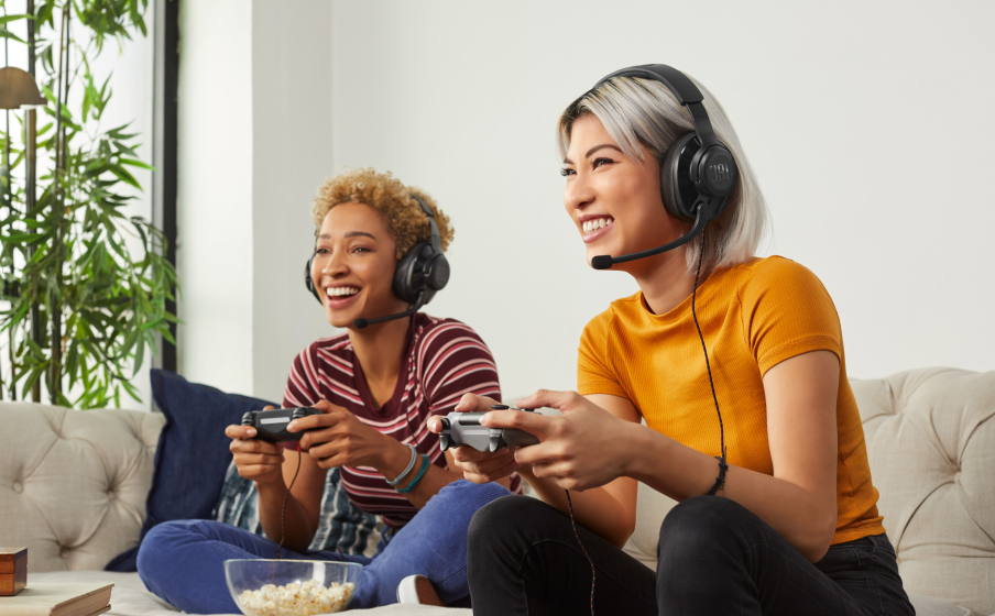 Tai Nghe Gaming JBL Quantum 300 - Âm Thanh 7.1 DTS