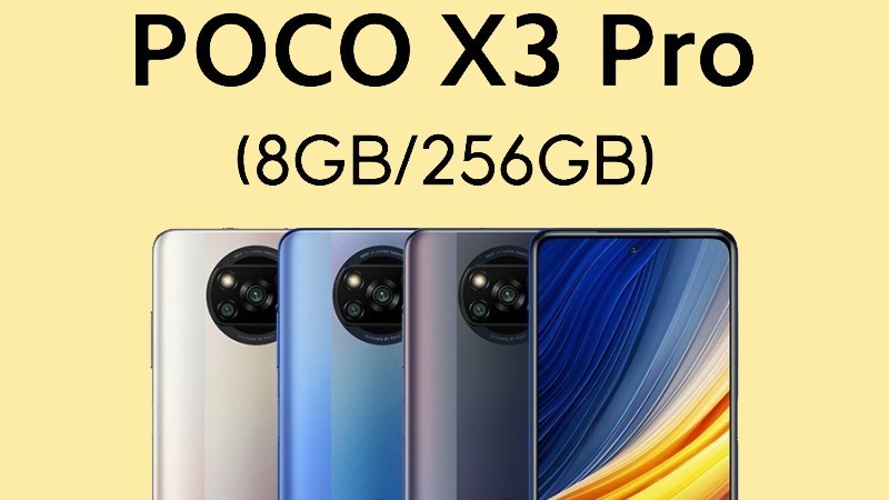 Điện thoại POCO X3 Pro 8GB/128GB - Bảo hành 12 tháng