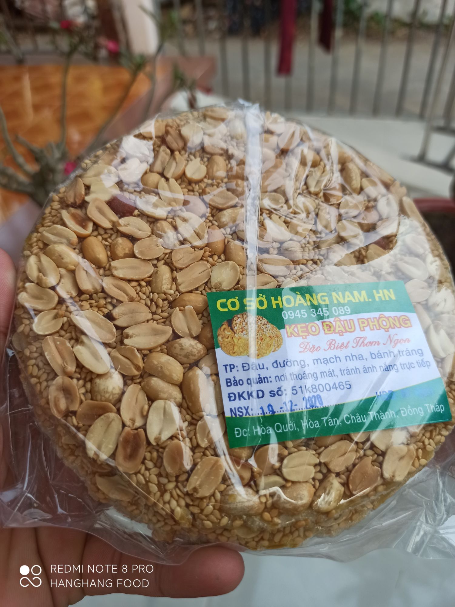 Kẹo Đậu Phộng Combo 3 bịch 900g 12 cái