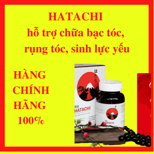 [HCM]Viên Uống Hatachi plus Nhật Bản - Hỗ trợ chữa bạc tóc rụng tóc sinh lực yếu - Giúp bồi bổ sức khỏe bổ thận ngăn ngừa tóc rụng nhiều kích thích mọc tócgiúp tăng tuổi thọ + Kèm Vòng Tay Chỉ Đỏ May Mắn - AN001