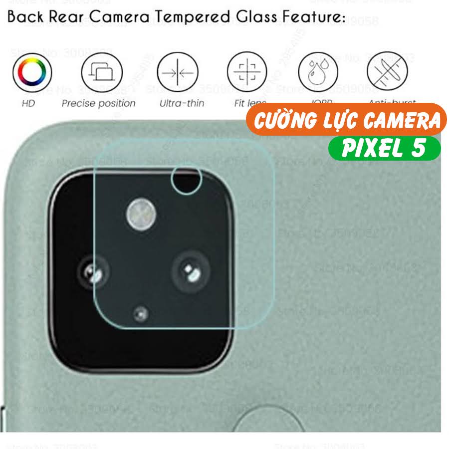 [HCM]Miếng dán Google Pixel 5 kính cường lực camera trong suốt bảo vệ