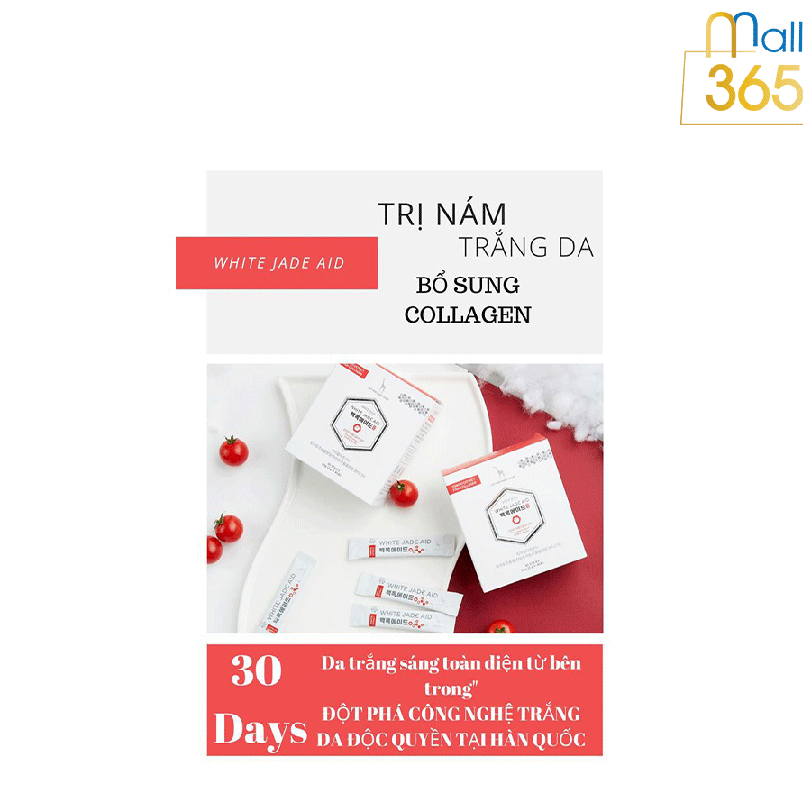 Collagen Trắng Da White Jade Aid Hàn Quốc
