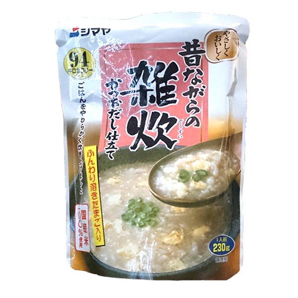 Cháo Ăn Dặm Shimaya Nhật Bản 250g (100% Nhật Bản)